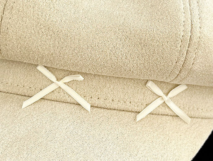 Cute Cat Ear Cross Ribbon Cap