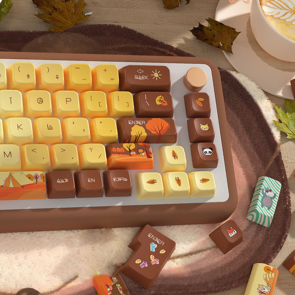 Autumn Theme Keycaps Set for Mechanical Keyboards