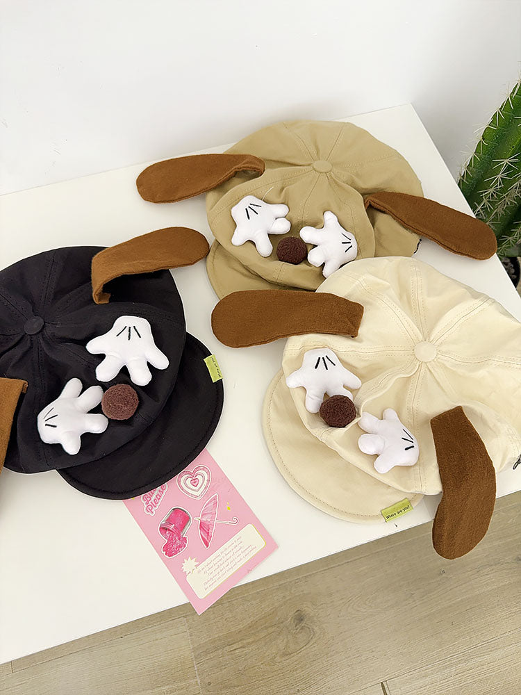 Cute Puppy Ears Cartoon Cap