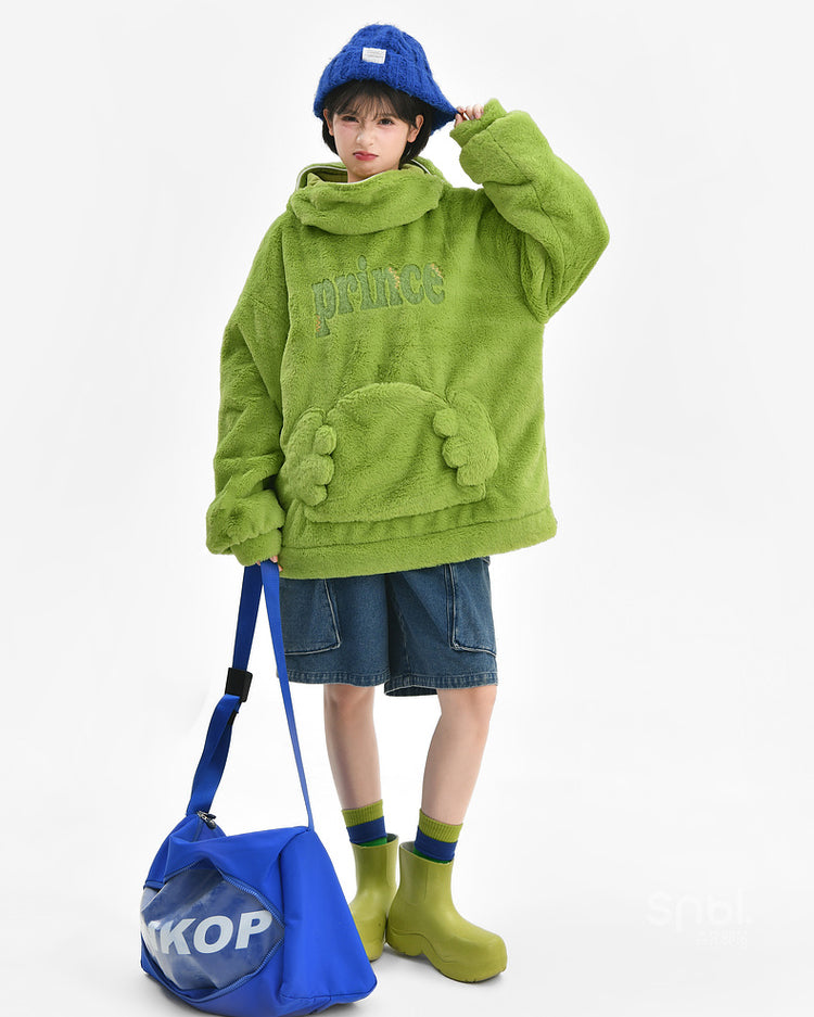 Funny Frog Fleece Sweatshirt