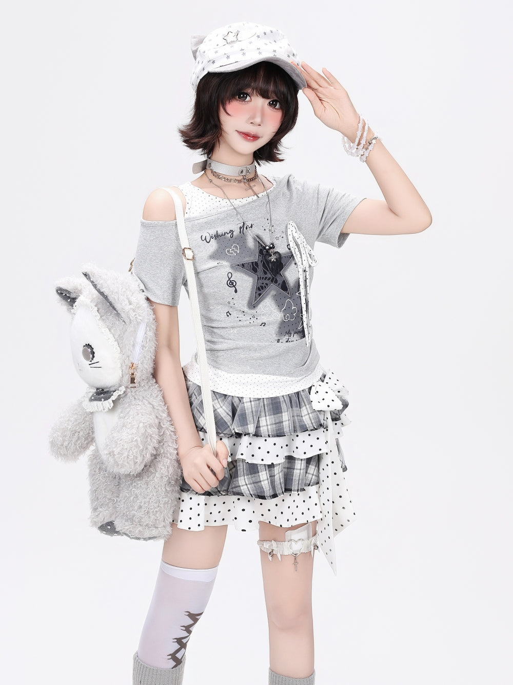 Ribbon Wishing Star Graphic Tee