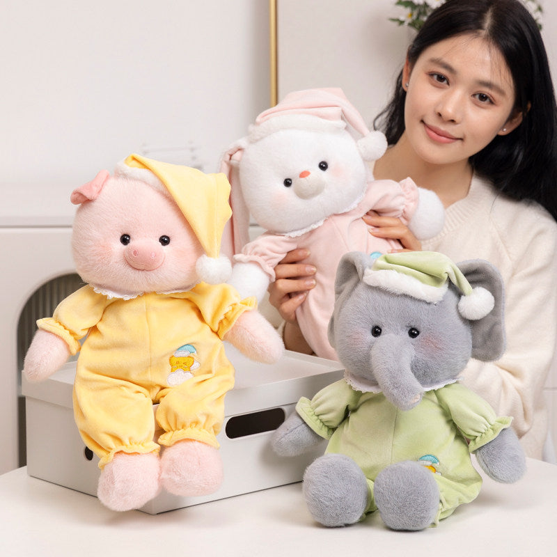 Cute Pig Bunny Elephant Stuffed Toys