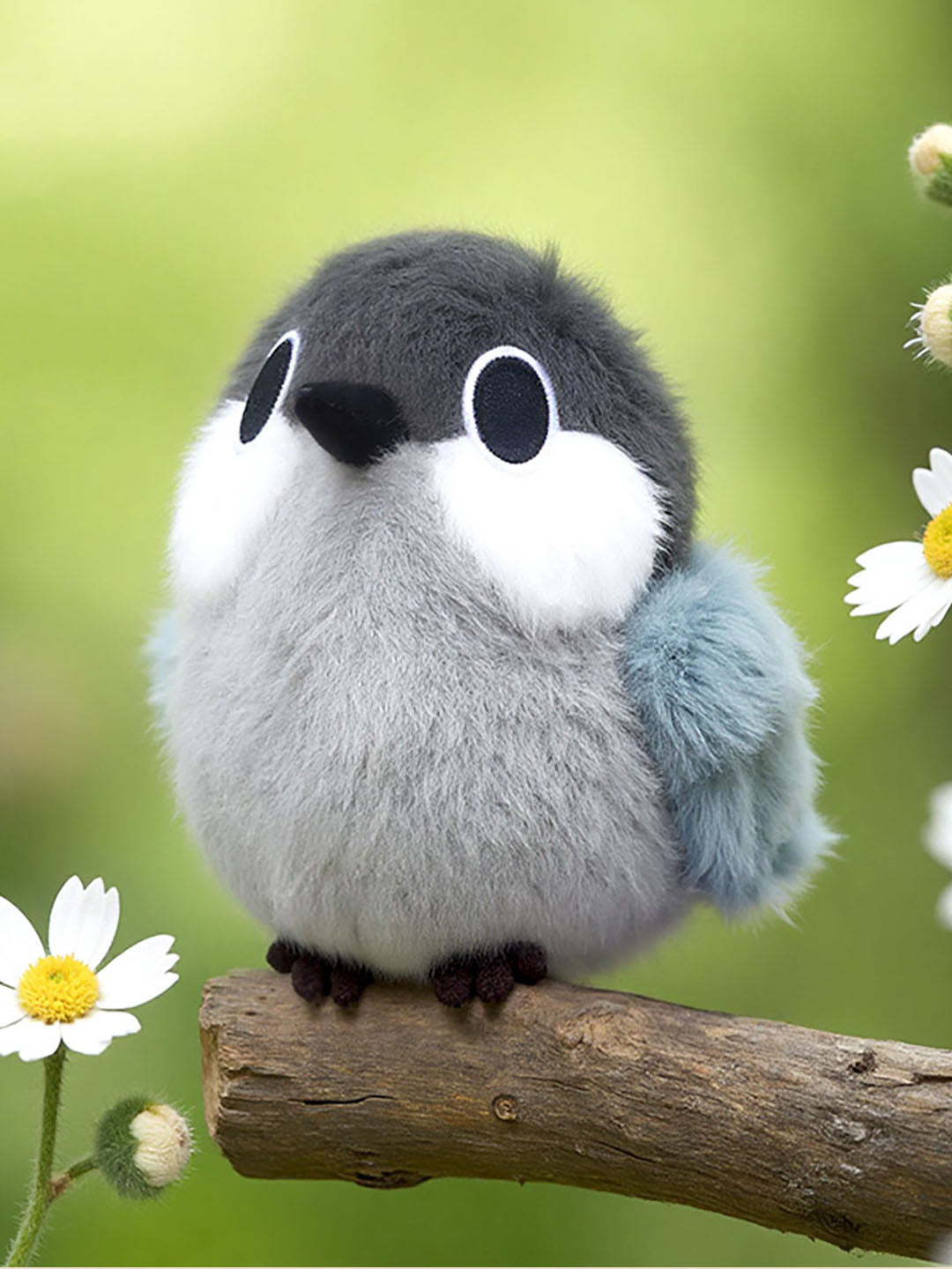 Great Tit Bird Plush Toy