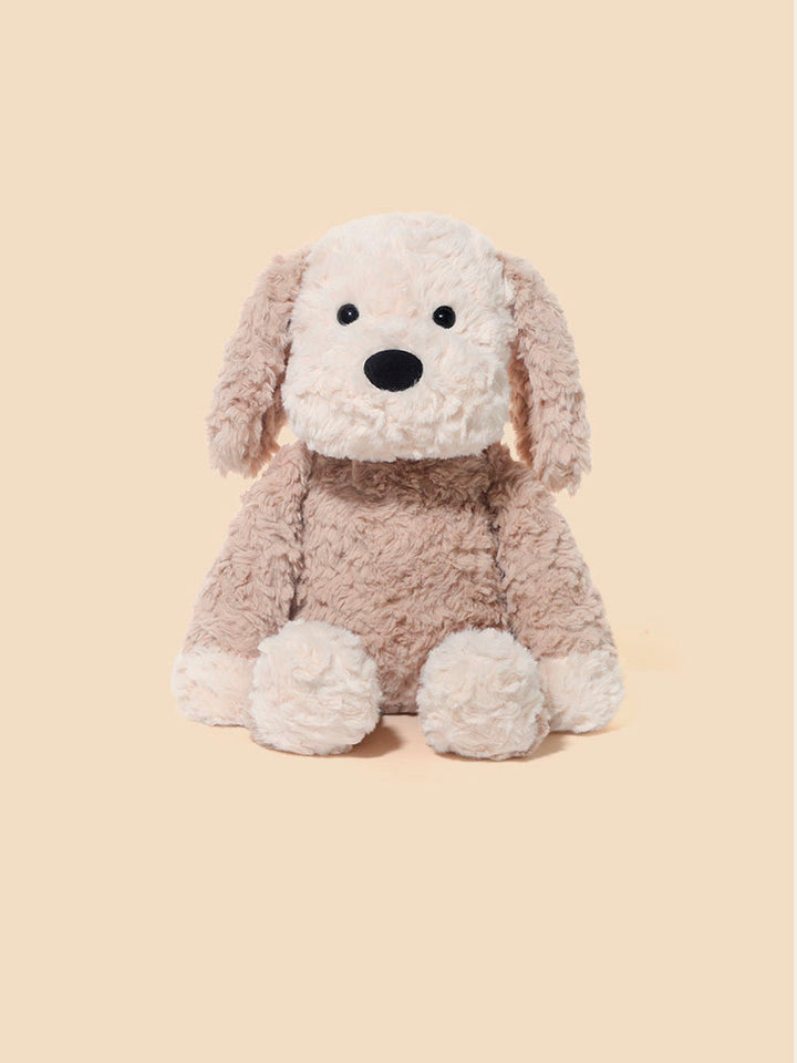 Beige Floppy Ear Dog Plush Toy