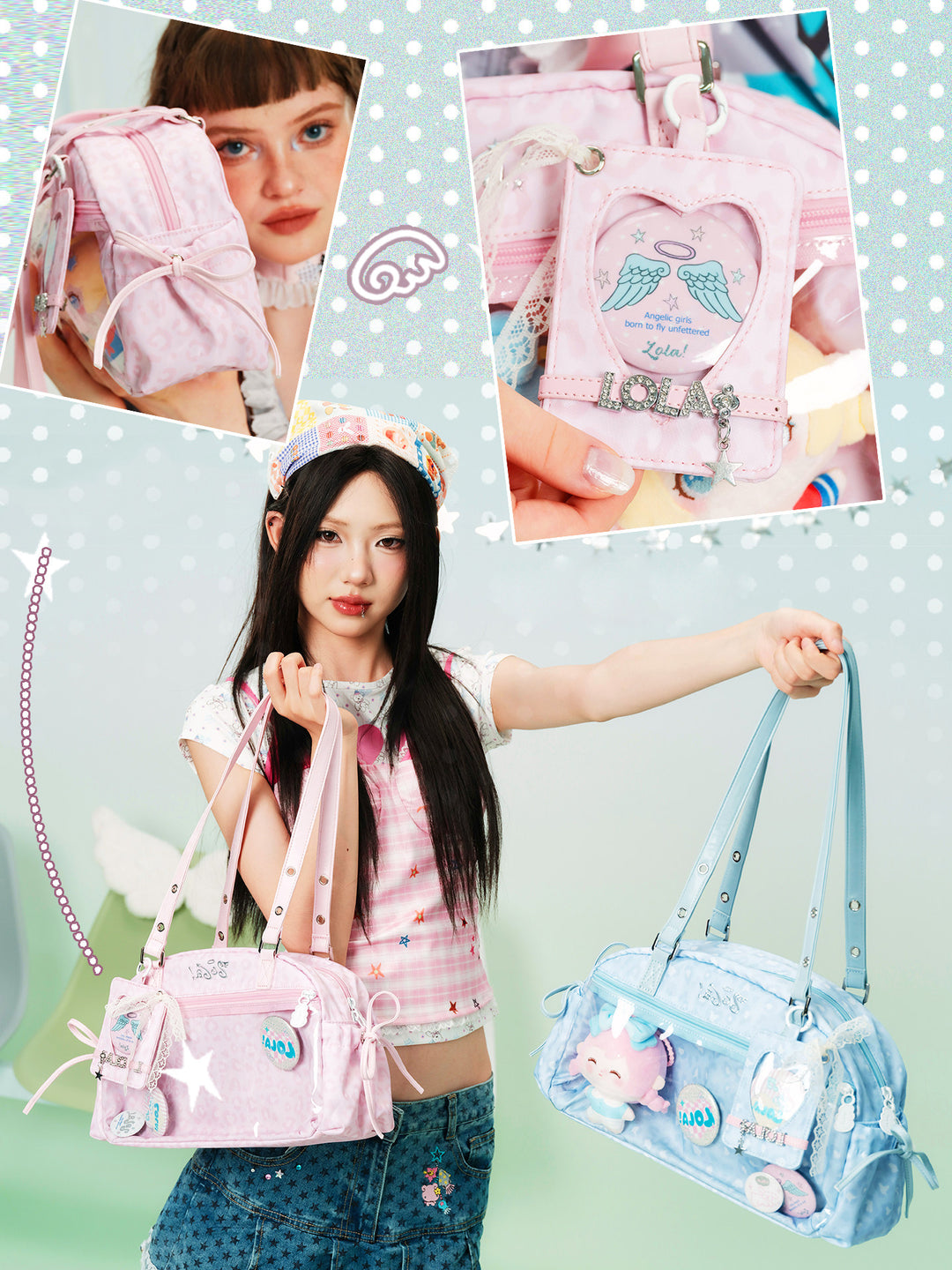 Transparent Ita Shoulder Bag