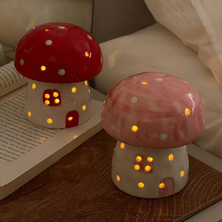 Mushroom house light