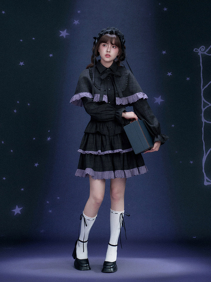 Lolita Black Magic Tiered Cake Dress