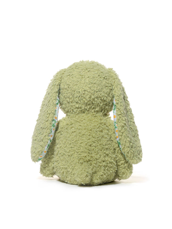 Green Floral Ear Bunny Plush Toy