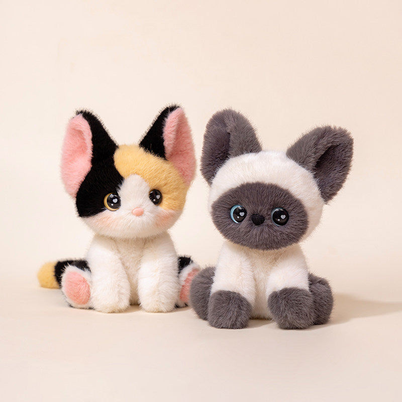 Cute Cat Plush Companion Doll Decorative Toy