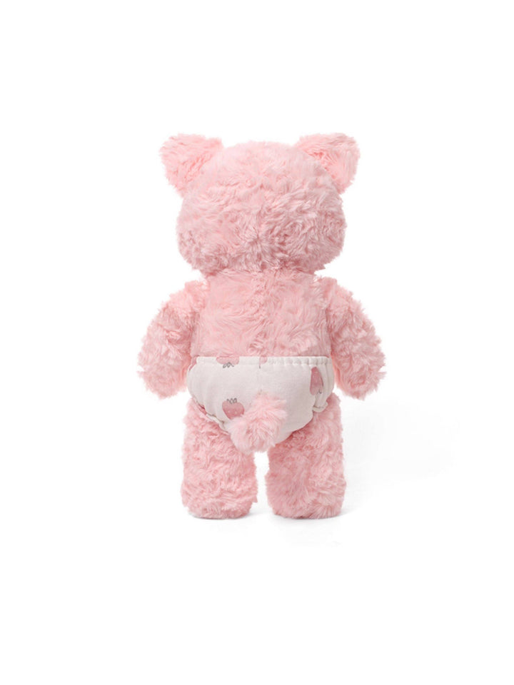 Pink Strawberry Pig Plush Toy