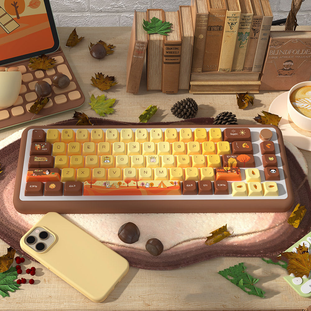 Autumn Theme Keycaps Set for Mechanical Keyboards
