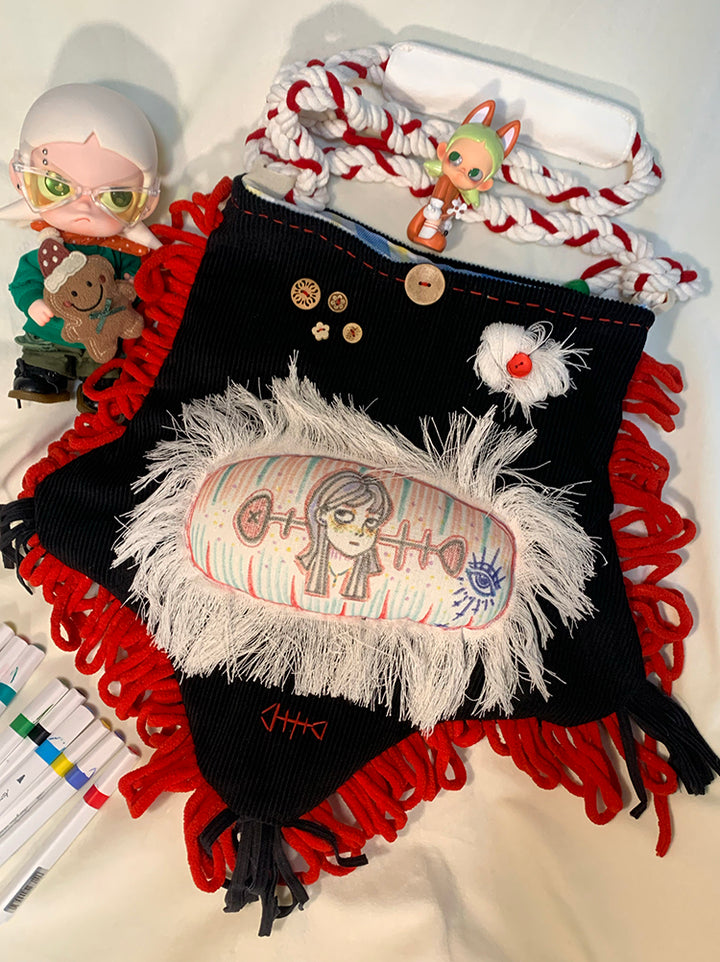 Abyss Eye Star-Shaped Crossbody Bag