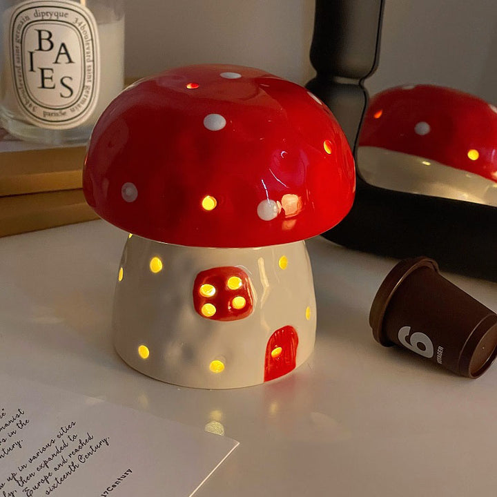 Mushroom house light