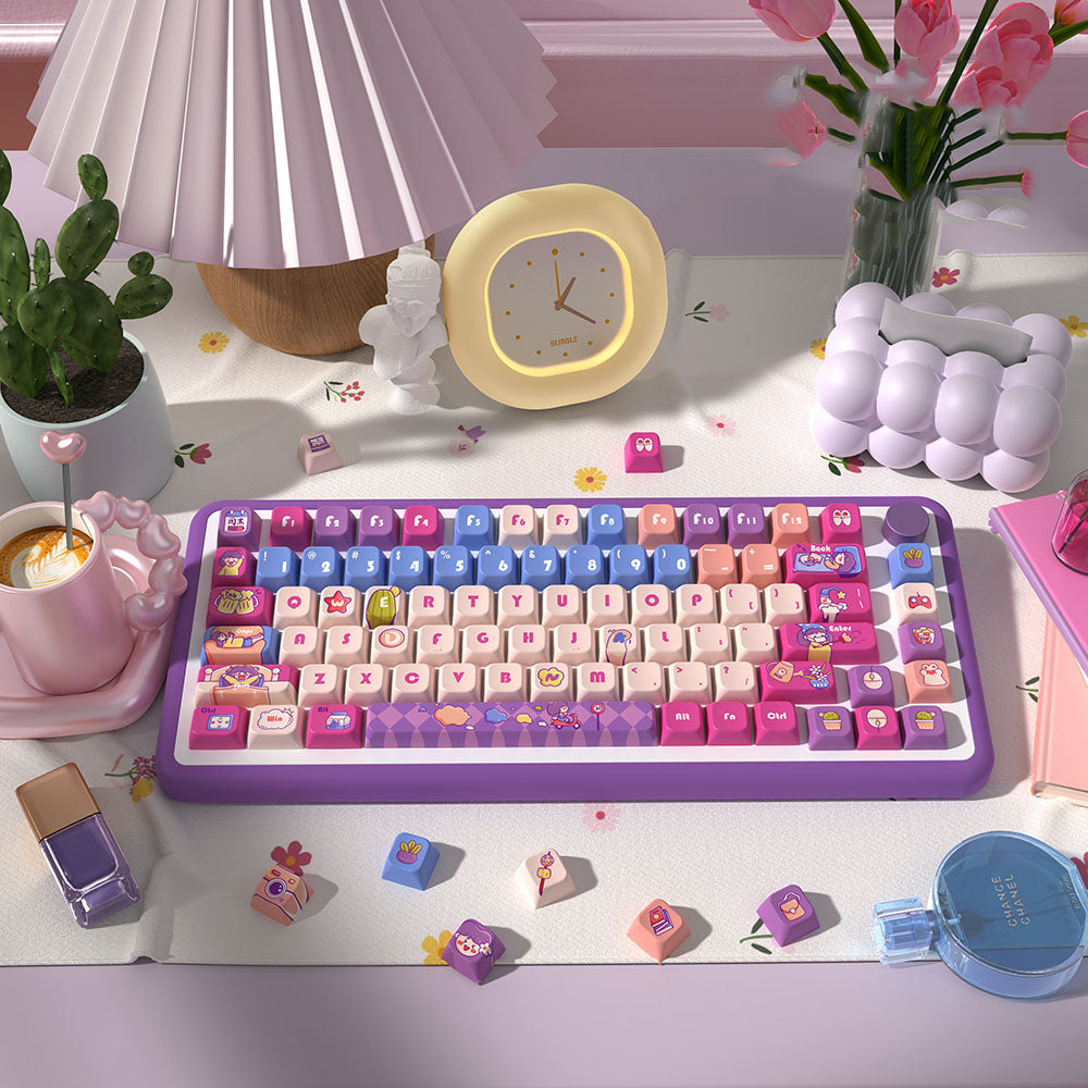Weekend Time Theme Keycap Set for Mechanical Keyboards