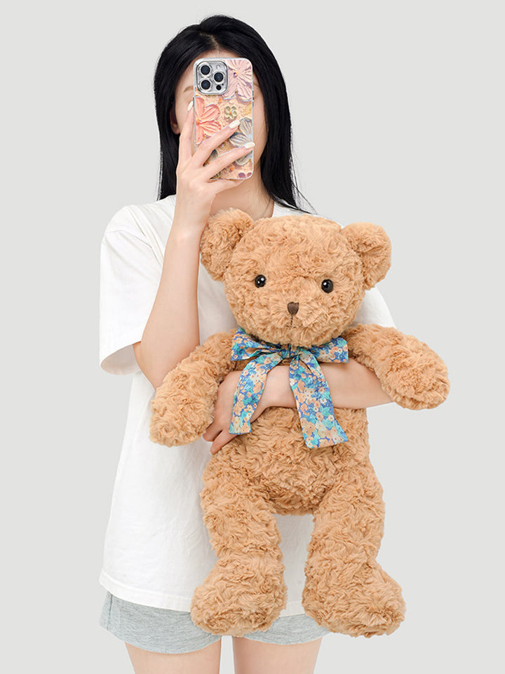 Cute Rose Plush Teddy Bear