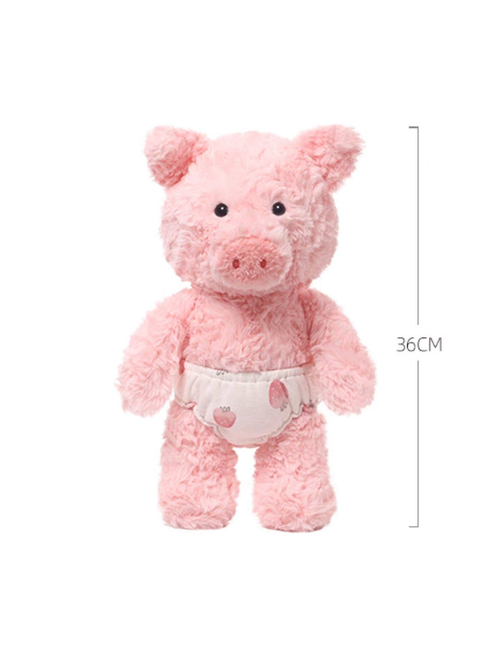Pink Strawberry Pig Plush Toy