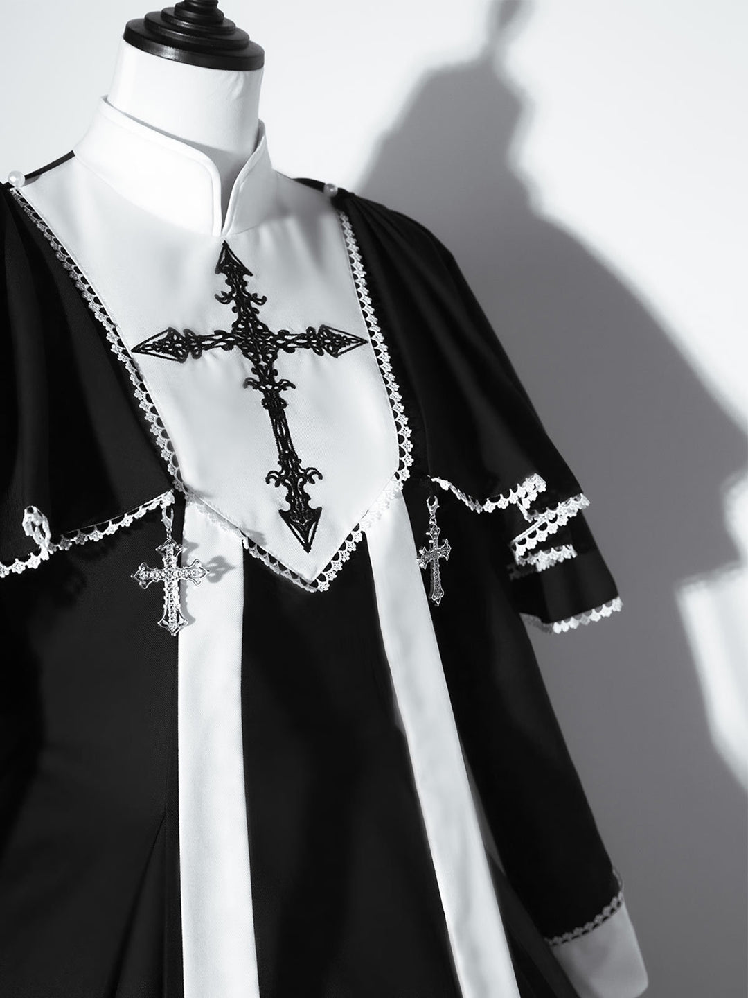 Nun Goth Black Lolita Dress