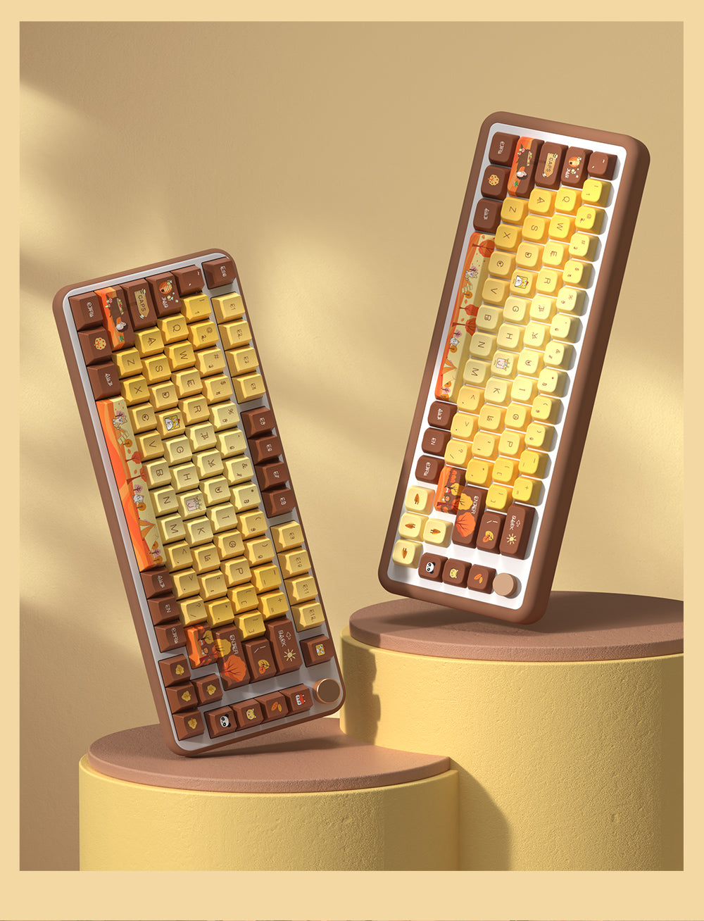 Autumn Theme Keycaps Set for Mechanical Keyboards