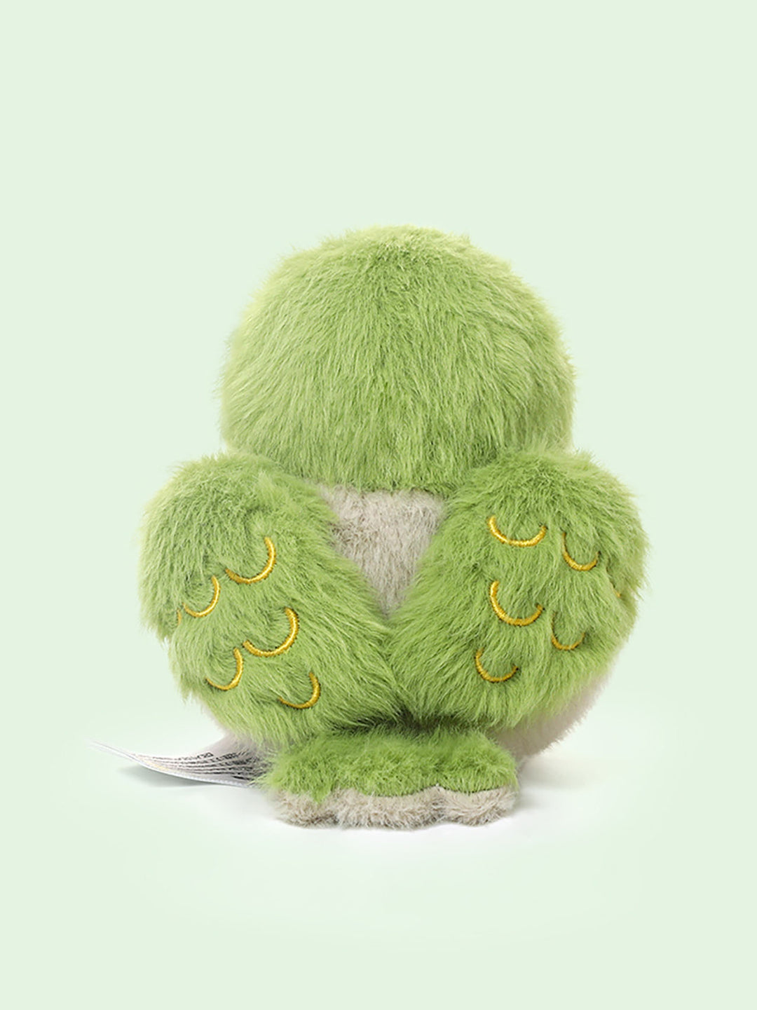 Green White Eye Bird Plush Toy