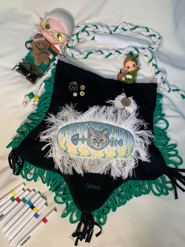 Abyss Eye Star-Shaped Crossbody Bag