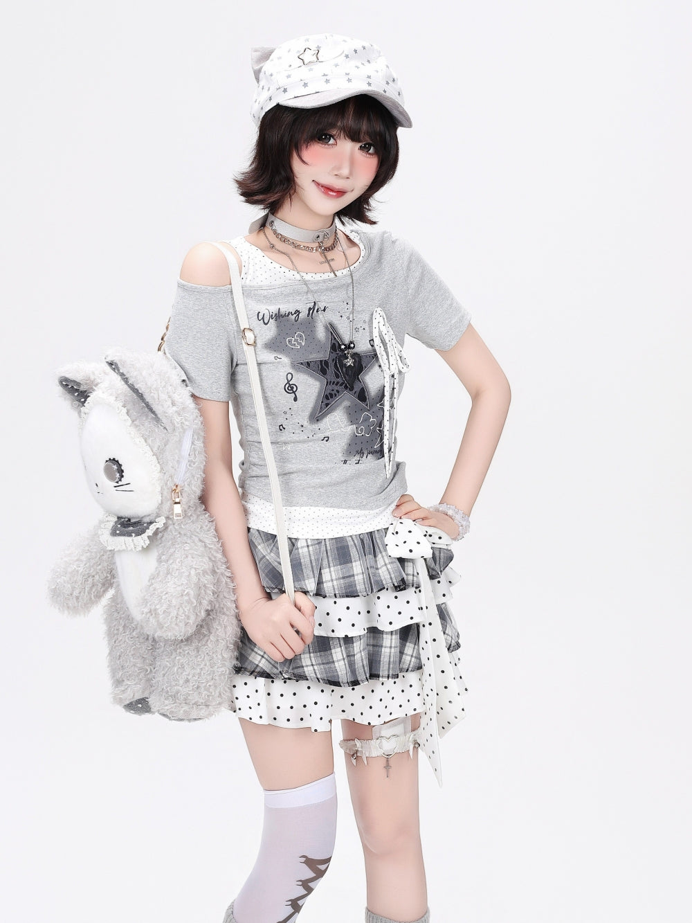 Ribbon Wishing Star Graphic Tee