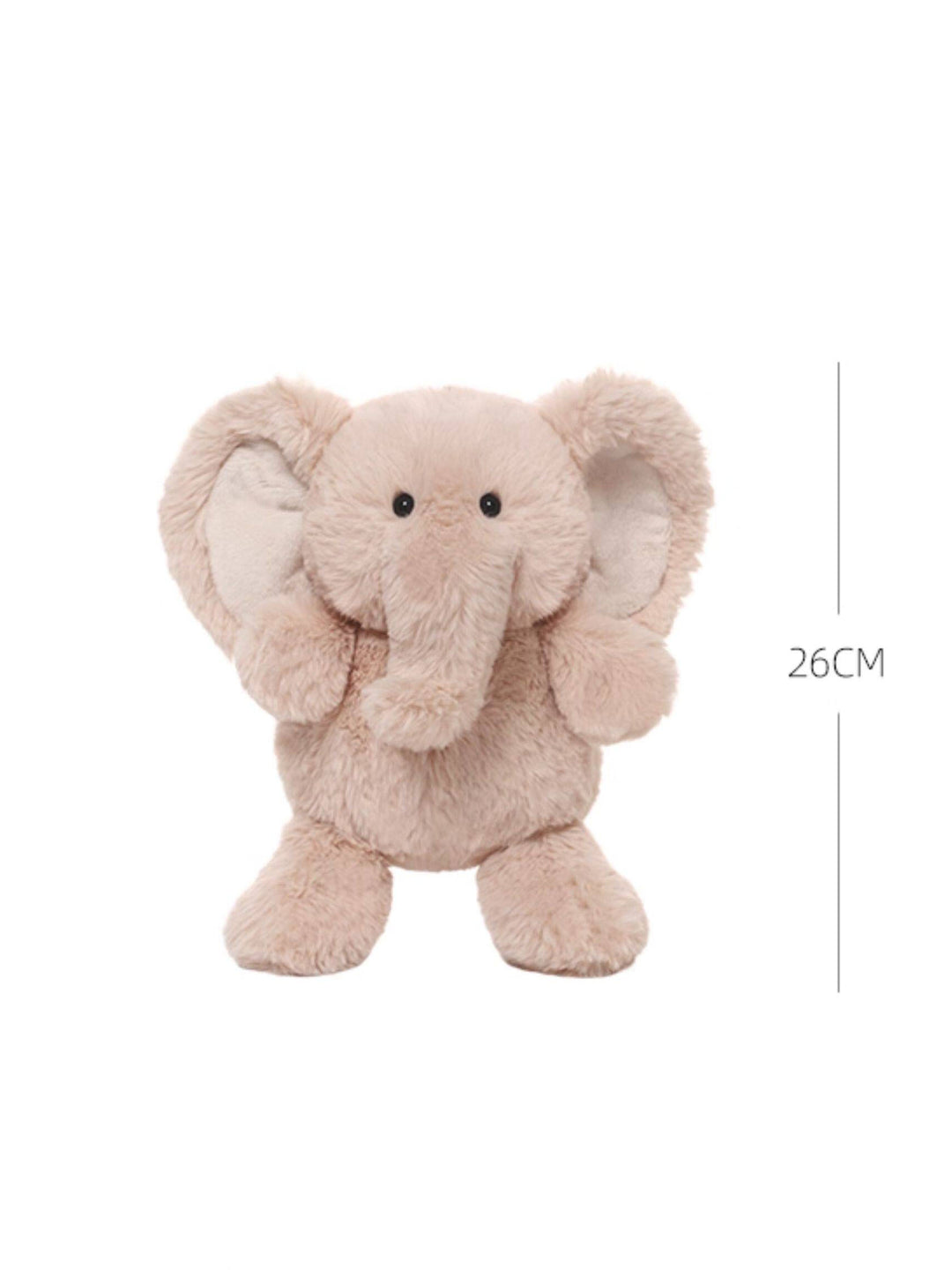 Beige Elephant Plush Toy