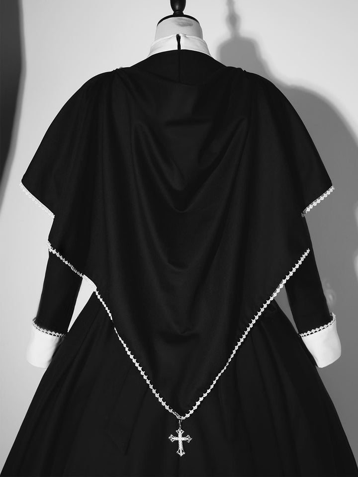 Nun Goth Black Lolita Dress