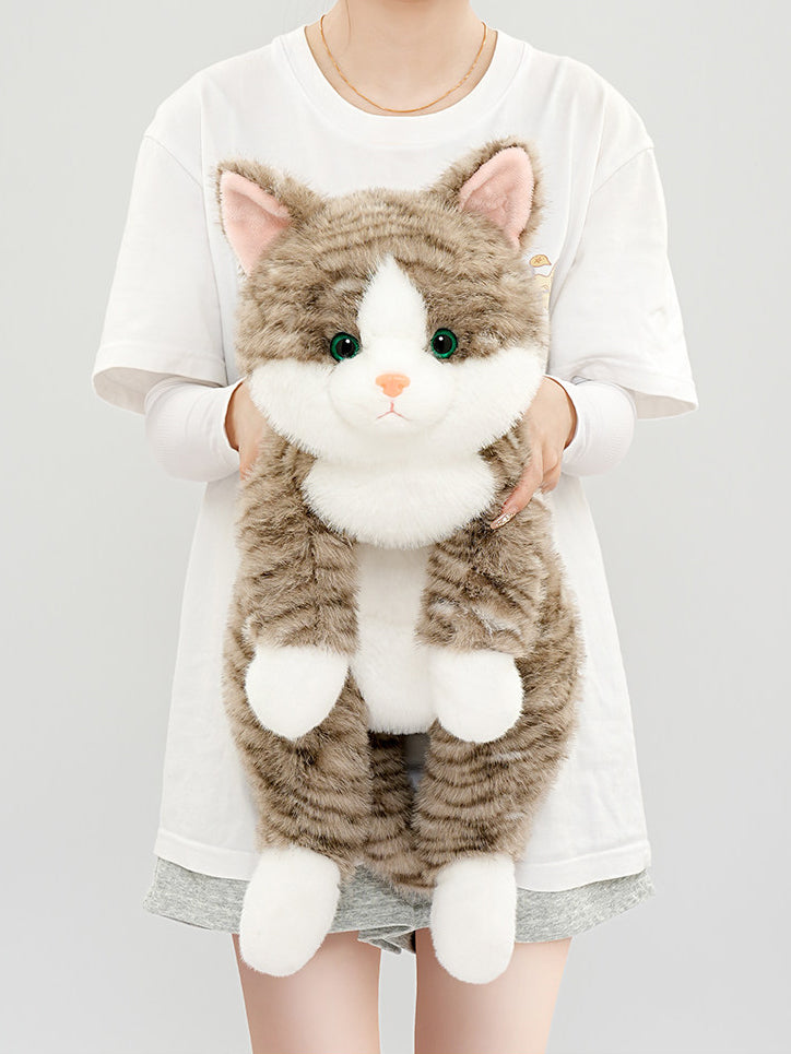 Fluffy Cat Plush Stuffed Animal