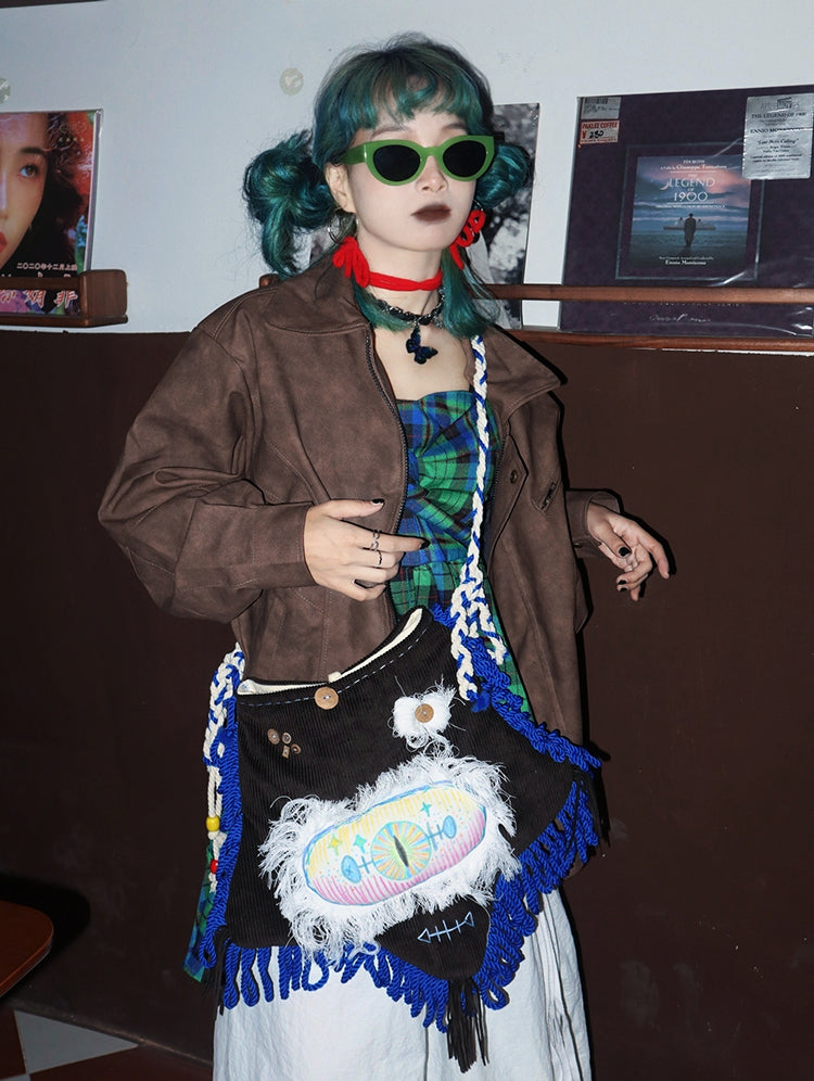 Abyss Eye Star-Shaped Crossbody Bag