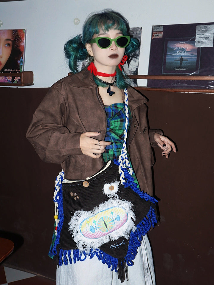 Abyss Eye Star-Shaped Crossbody Bag