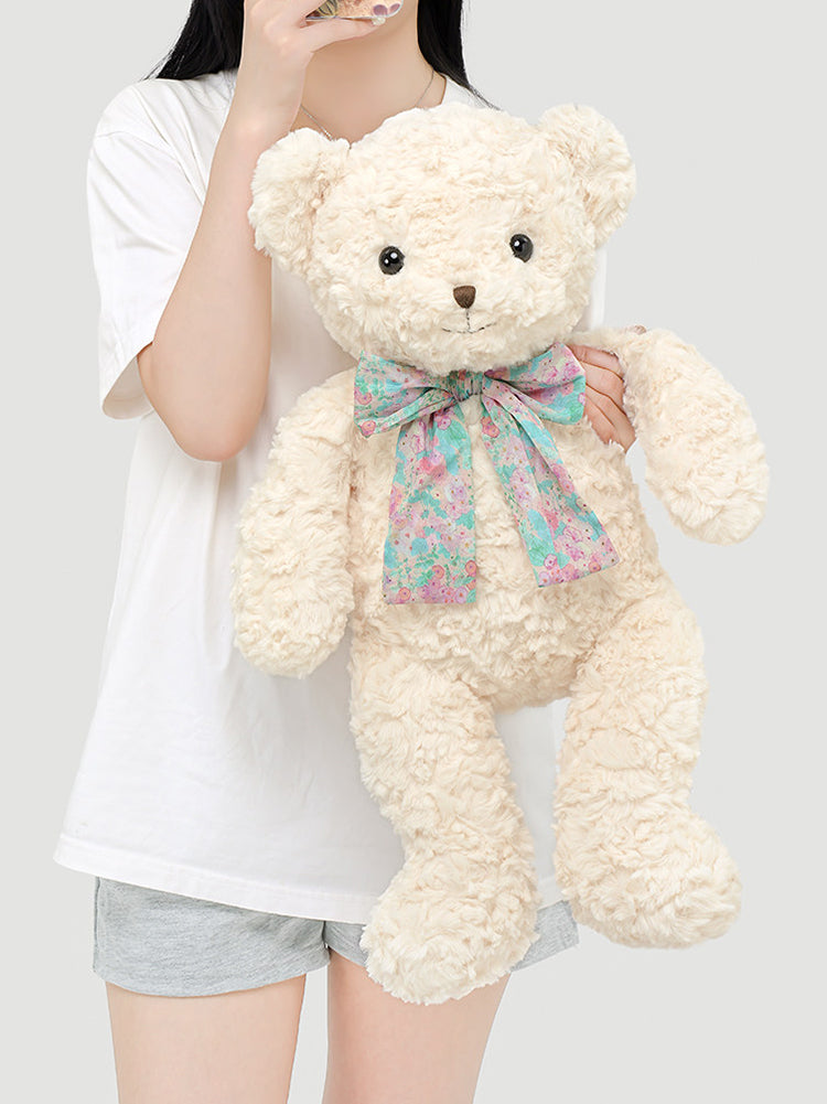 Cute Rose Plush Teddy Bear