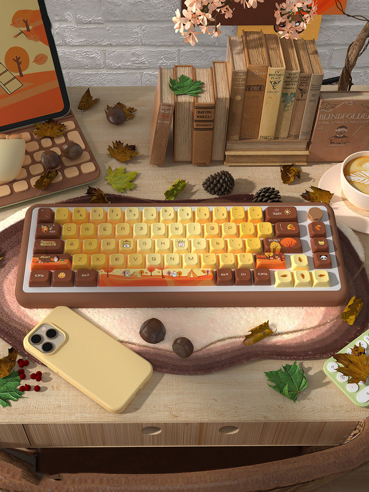 Autumn Theme Keycaps Set for Mechanical Keyboards