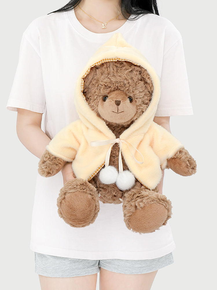 Cute Hooded Cloak Teddy Bear Plush