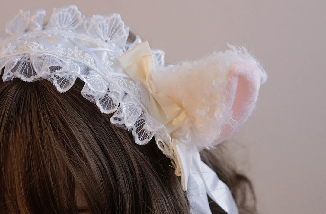 Off-White Lamb Ear Headband