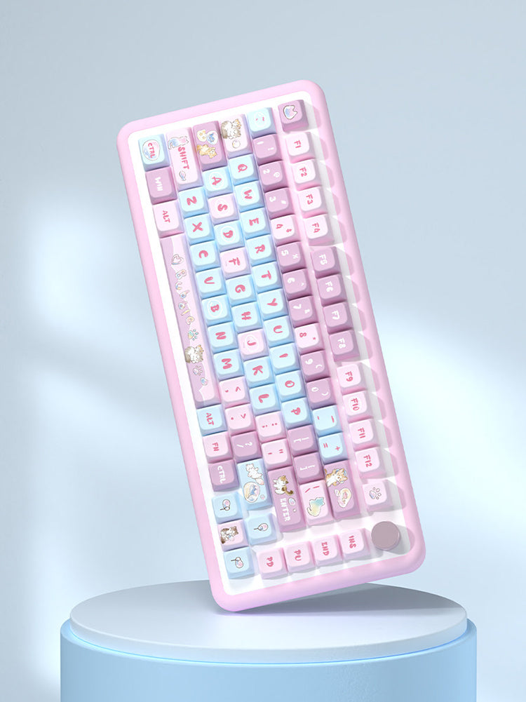 Cute Bubble Cat Keycap for Mechanical Keyboards