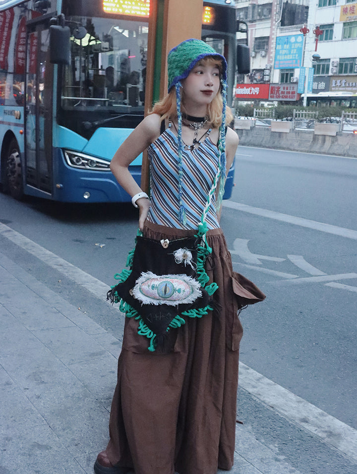 Abyss Eye Star-Shaped Crossbody Bag