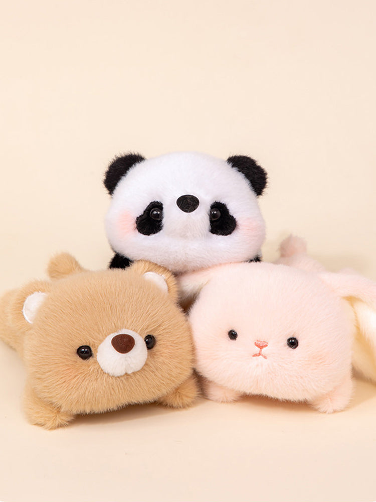 Cute Animal Plush Hand Puppet Desk Wrist Rest Doll