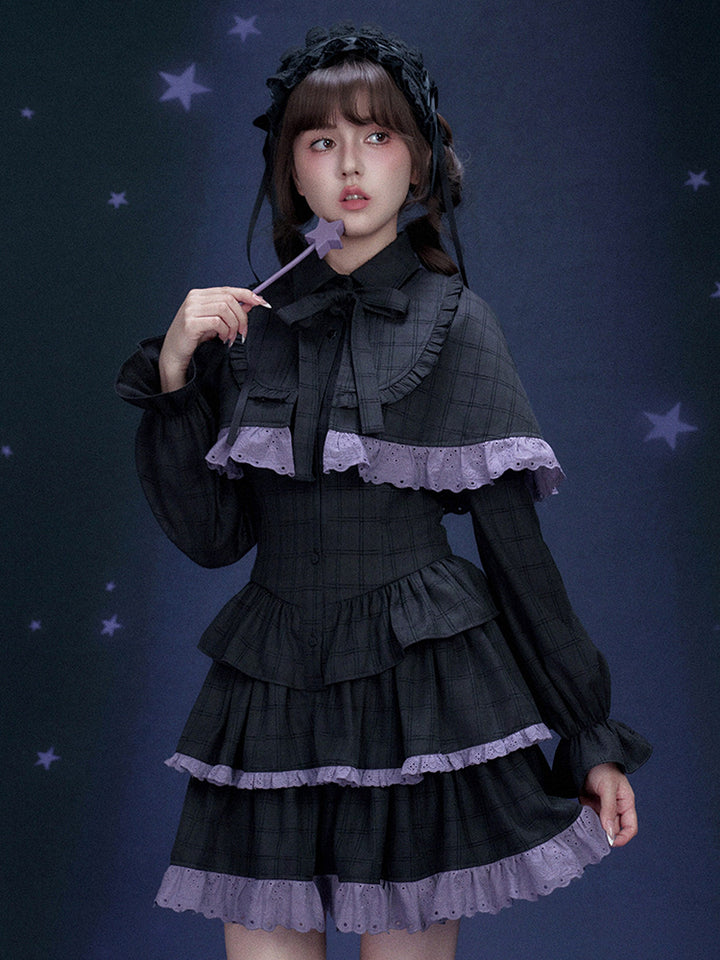 Lolita Black Magic Tiered Cake Dress