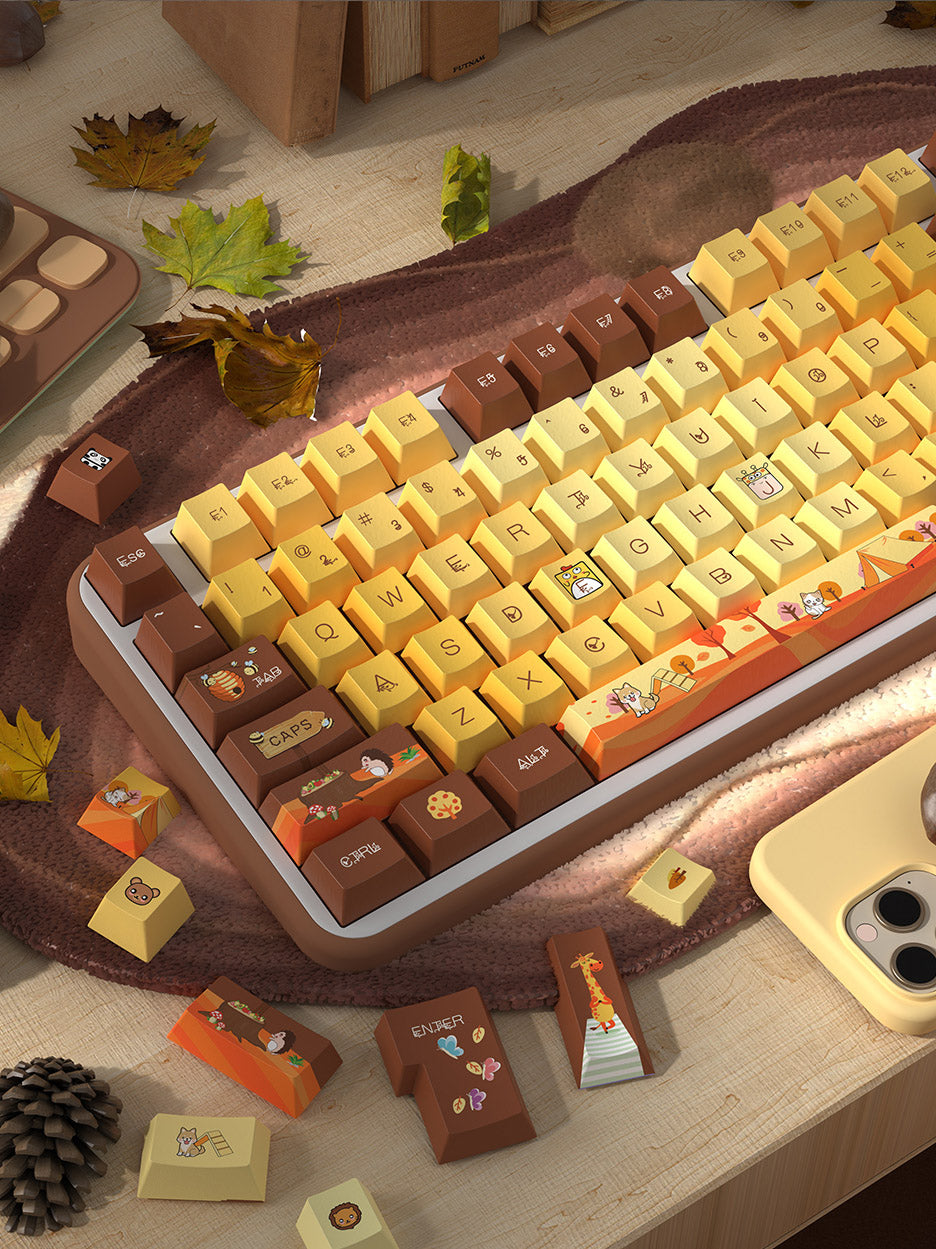 Autumn Theme Keycaps Set for Mechanical Keyboards