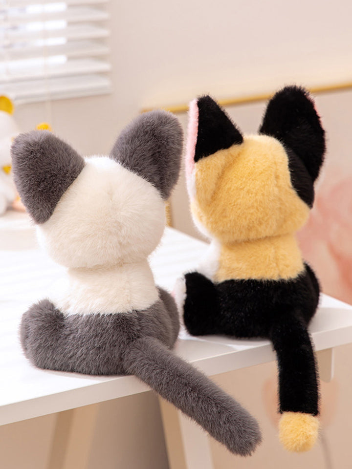 Cute Cat Plush Companion Doll Decorative Toy