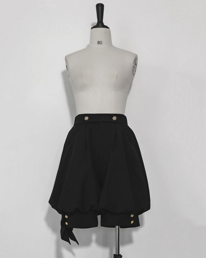 Black Fashion Ouji Fashion Shorts