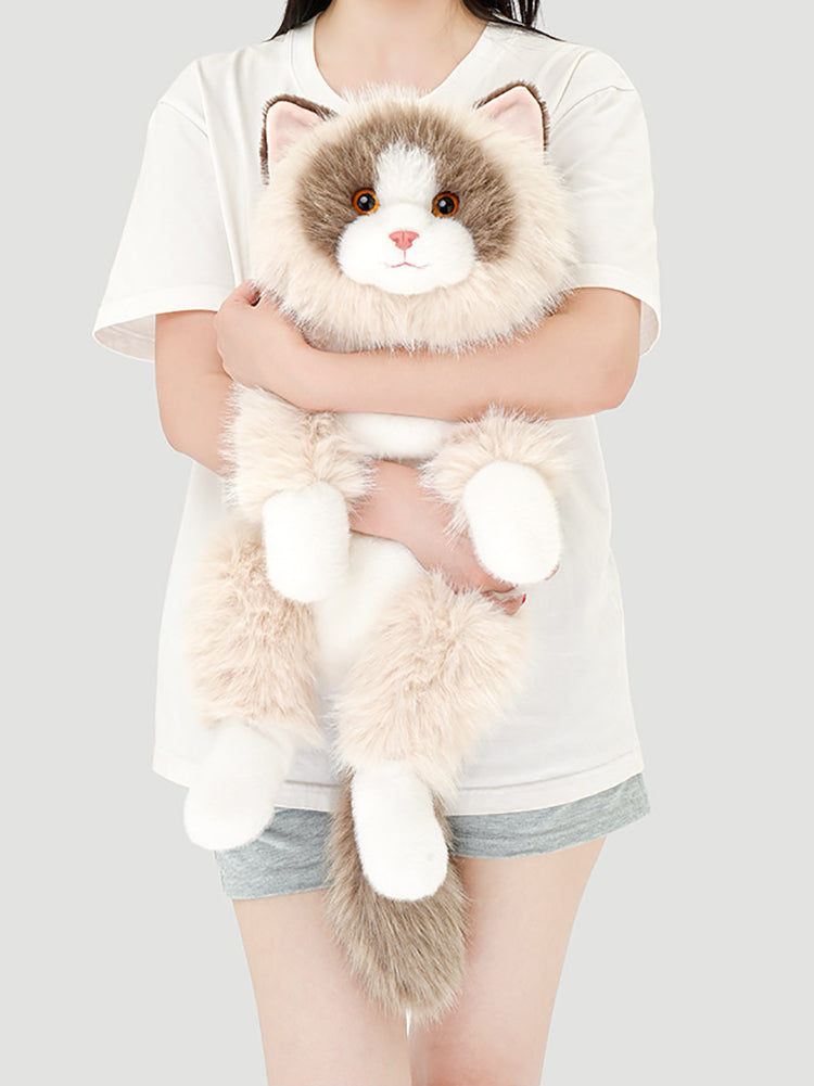 Fluffy Cat Plush Stuffed Animal