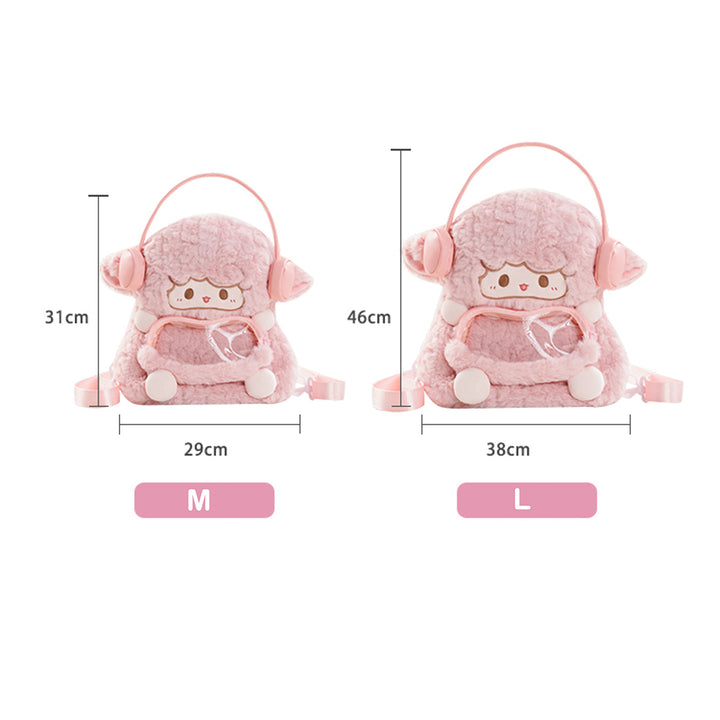 Pink Little Lamb Ita-Bag Backpack