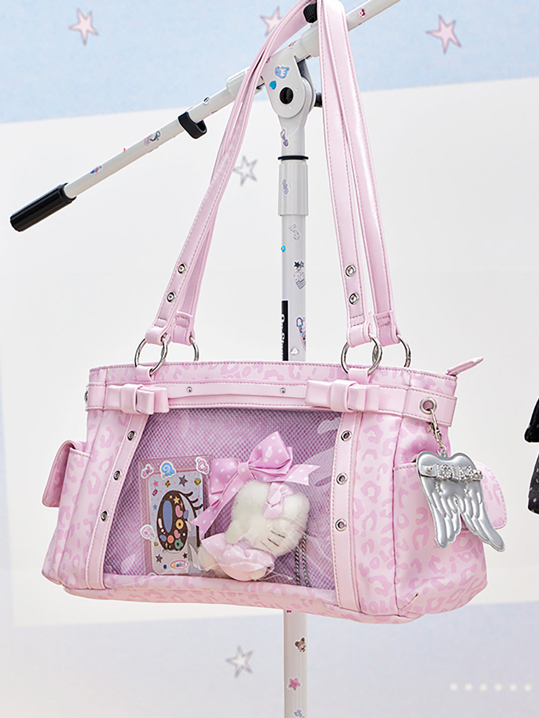 Y2K Angel Wing Ita Boston Shoulder Bag