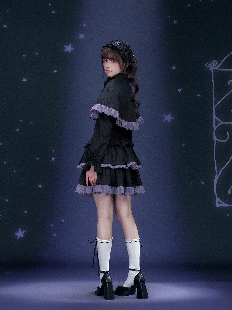 Lolita Black Magic Tiered Cake Dress