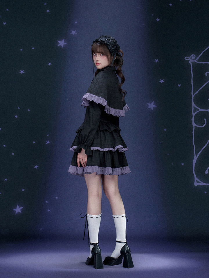 Lolita Black Magic Tiered Cake Dress