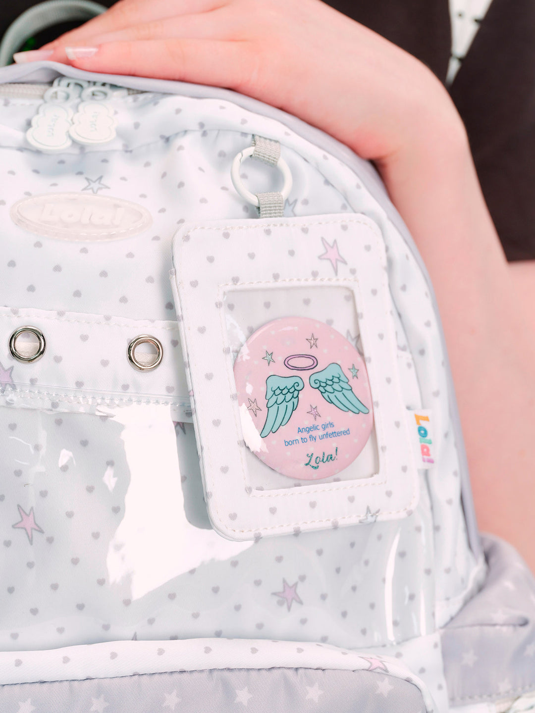 Star Clear Pocket Display Backpack