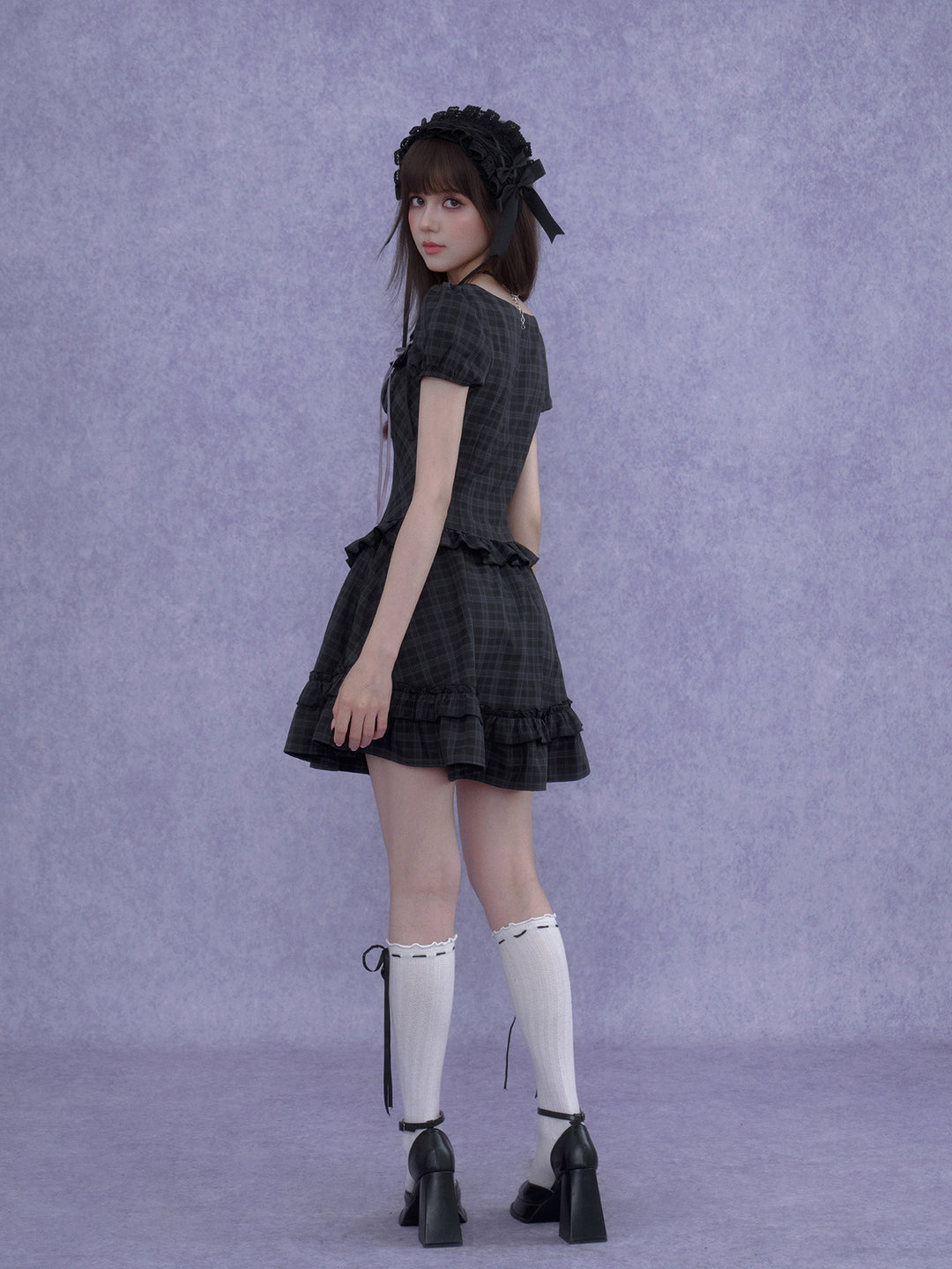Gothic Plaid Series Dress