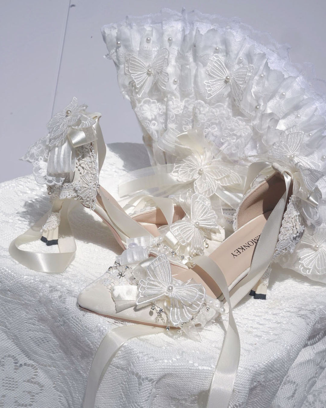 Fairy Butterfly Wedding High Heels