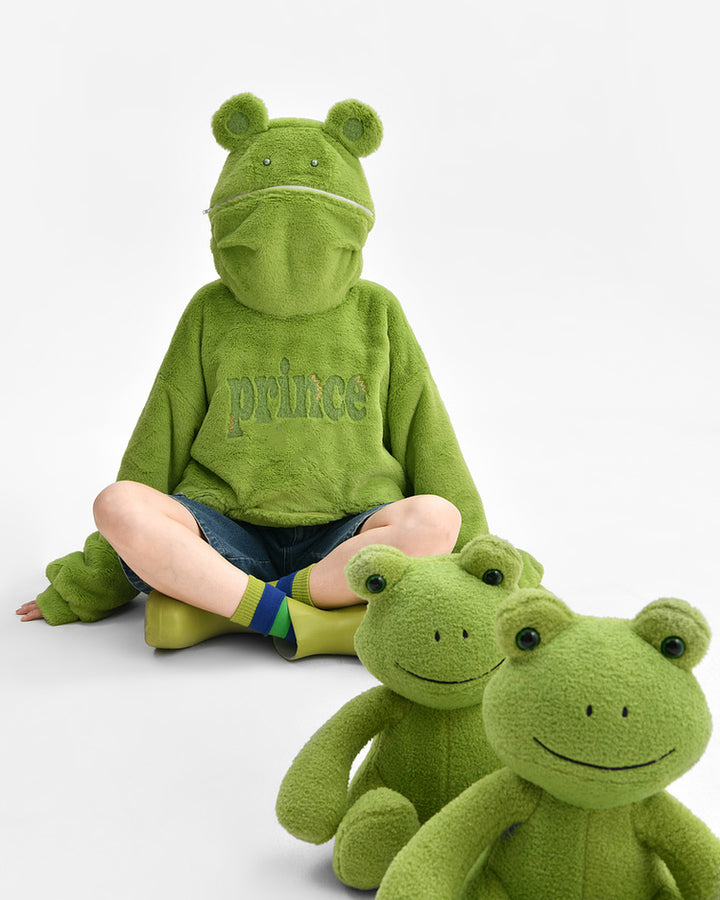 Funny Frog Fleece Sweatshirt